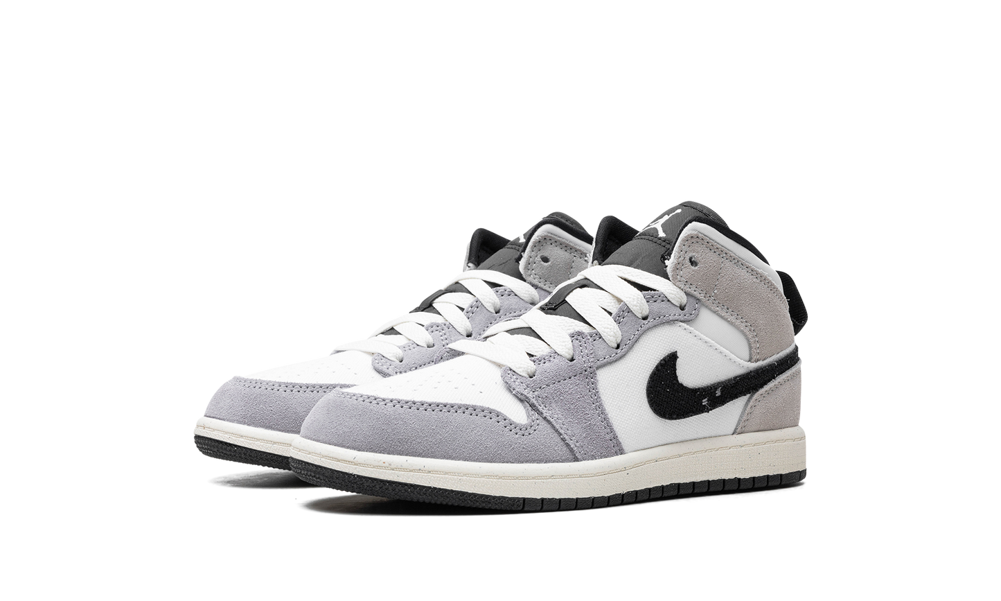 Air Jordan 1 Mid SE Craft PS "Cement Grey" FD9090 002