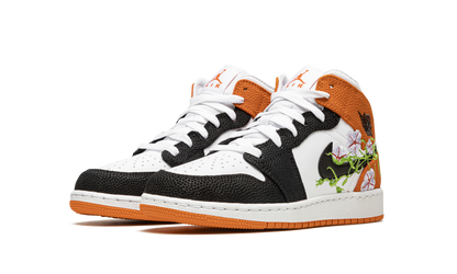 Air Jordan 1 Mid GS "Basketball Blossom" DQ8390 100