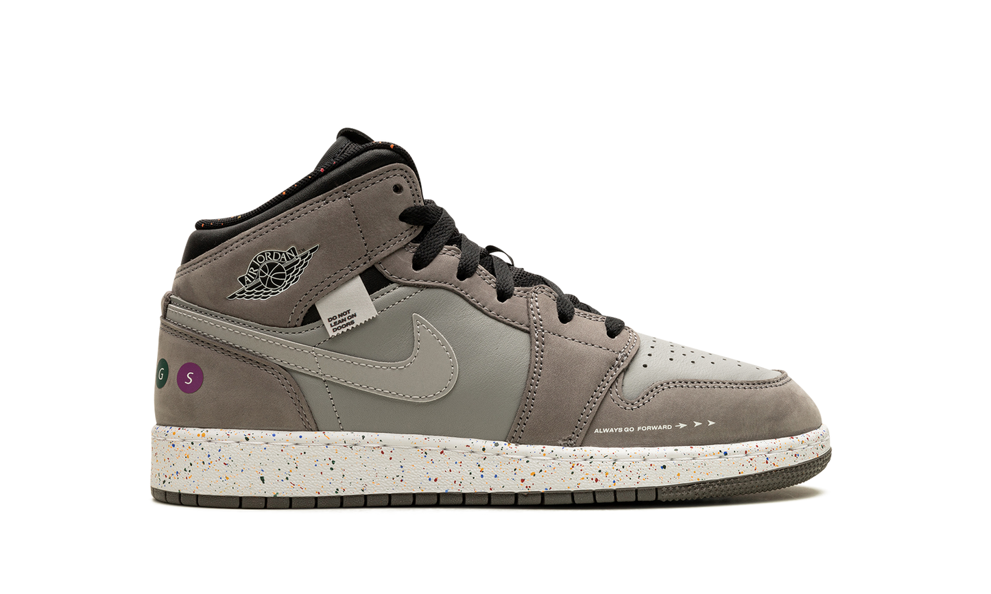Air Jordan 1 Mid GS "NYC Subway" FZ1209 001
