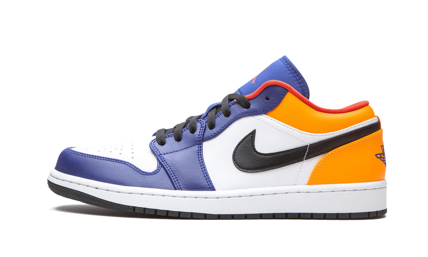 Air Jordan 1 Low "Deep Royal / Yellow" 553558 123