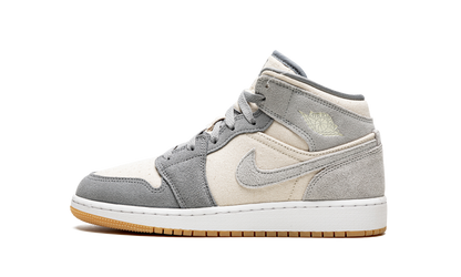 Air Jordan 1 Mid SE GS "Coconut Milk / Particle Grey" DN4346 100