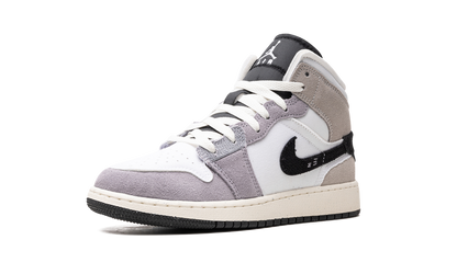 Air Jordan 1 Mid SE Craft GS "Cement Grey" FD9091 002