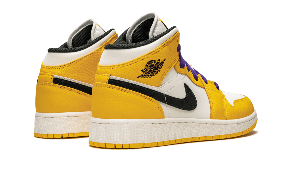 Air Jordan 1 MID SE GS "Lakers" BQ6931 700
