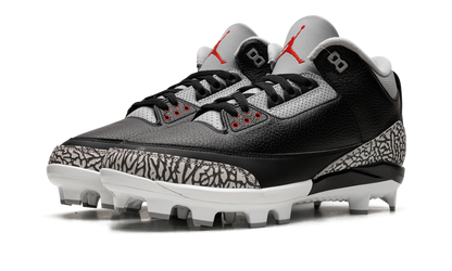 Air Jordan 3 Cleats "Black Cement" FZ8627 001
