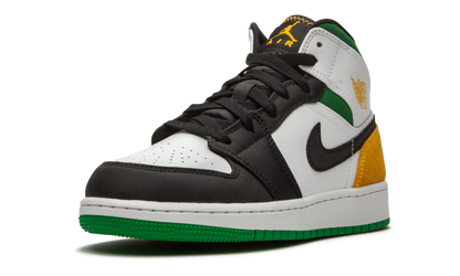 Air Jordan 1 Mid SE GS "Laser Orange / Lucky Green" BQ6931 101