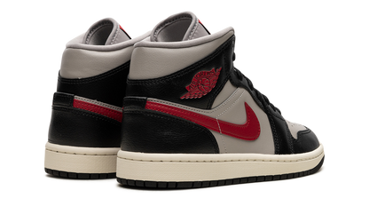 AIR JORDAN 1 MID WMNS "Black / Gym Red / College Grey" BQ6472 060