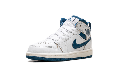 Air Jordan 1 Mid SE PS "INDUSTRIAL BLUE" FN7493 141