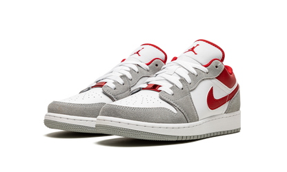Air Jordan 1 Low SE GS "Smoke Grey Gym Red" DM0589 016