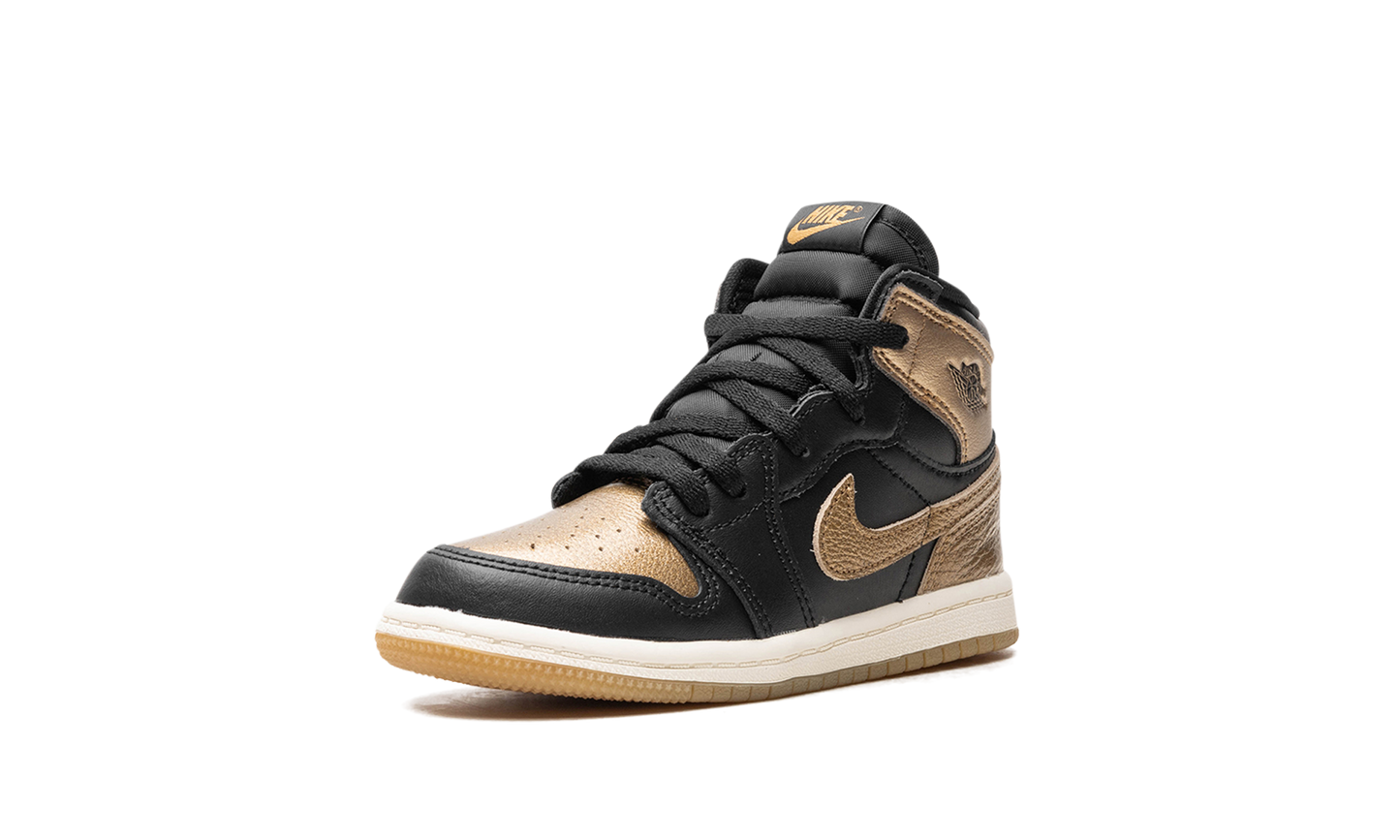 Air Jordan 1 TD "Black Metallic Gold" FD1413 071