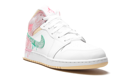 Air Jordan 1 Mid SE GS "Ice Cream" DD1666 100