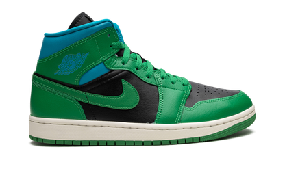 AIR JORDAN 1 MID WMNS "Lucky Green Aquatone" BQ6472 033