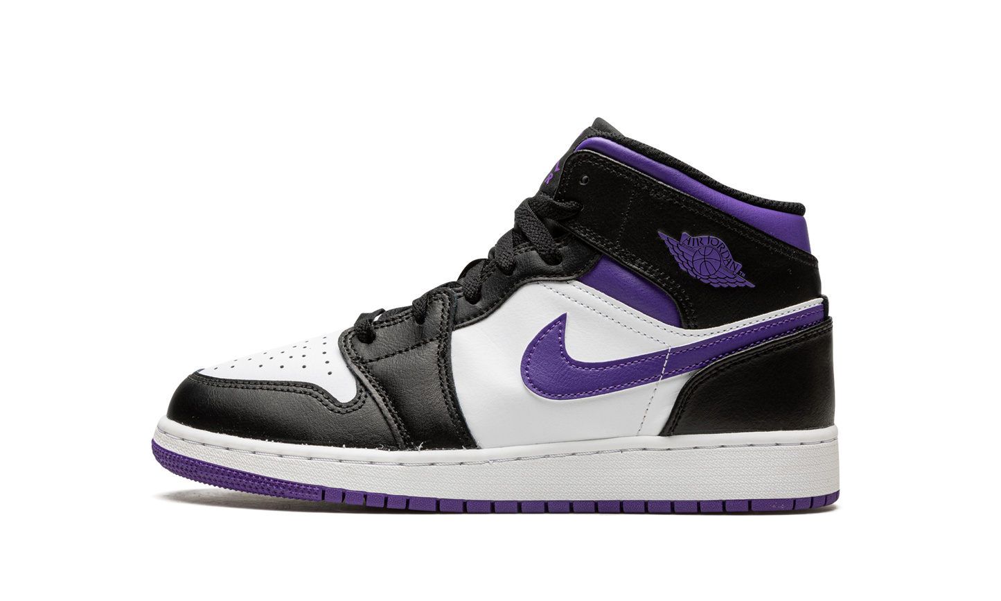 Air Jordan 1 Mid GS "Dark Iris" 554725 095