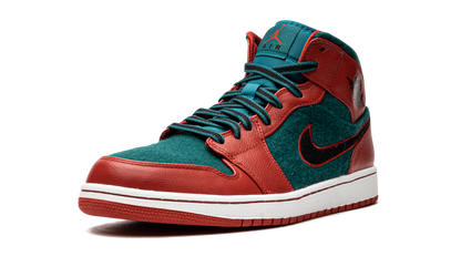 Air Jordan 1 Mid "Gym Red Dark Sea" 633206 608