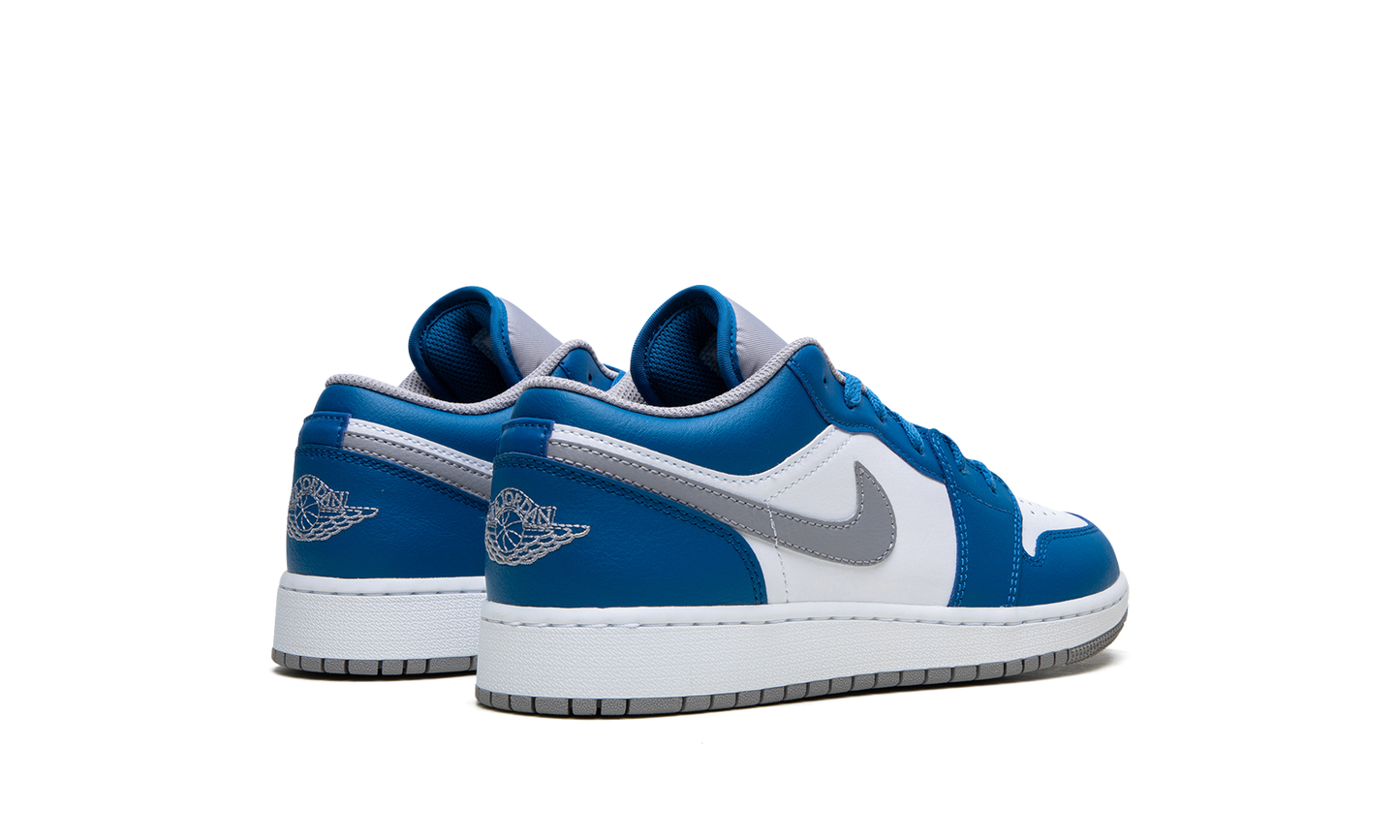 Air Jordan 1 Low GS "True Blue" 553560 412