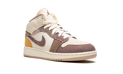 Air Jordan 1 Mid SE Craft GS "Inside Out - Taupe Haze" DZ4466 102