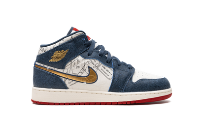 Air Jordan 1 Mid SE GS "Take Flight" FN1353 400