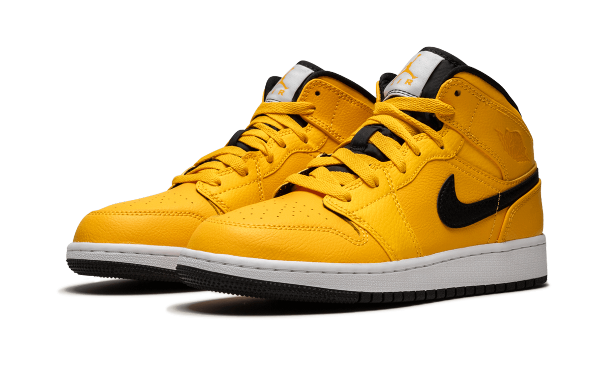 Air Jordan 1 Mid GS "University Gold" 554725 700