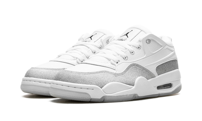 Air Jordan 4 RM WMNS "White Metallic Silver" HQ3441 111