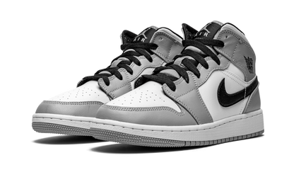 Air Jordan 1 Mid GS "Light Smoke Grey" 554725 092