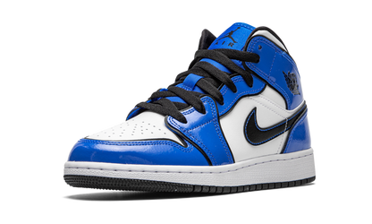 Air Jordan 1 Mid SE GS "Signal Blue" BQ6931 402