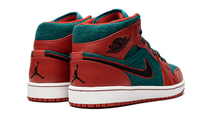 Air Jordan 1 Mid "Gym Red Dark Sea" 633206 608