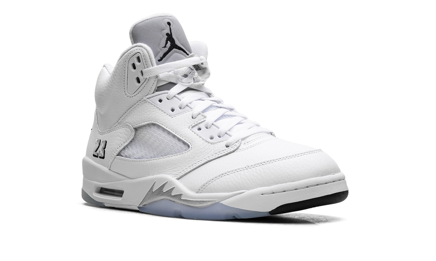 Air Jordan 5 "White Metallic (2026)" HQ7978 103