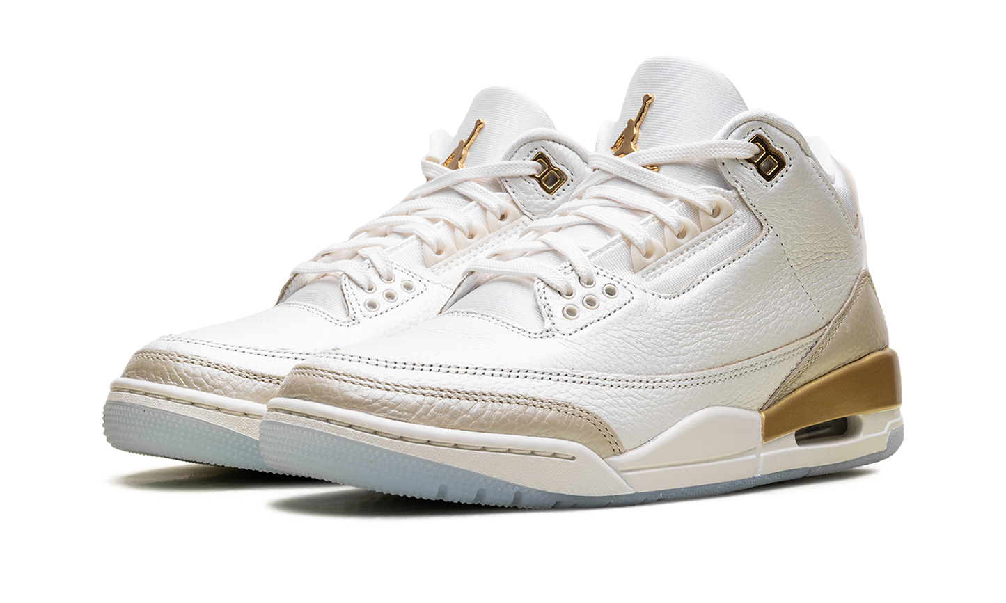 Air Jordan 3 WMNS "Champagne And Oysters" IB2255 100