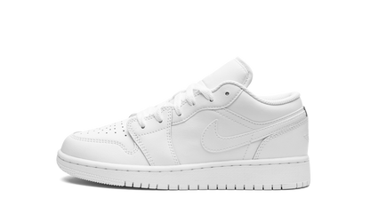Air Jordan 1 Low GS "Triple White" 553560 136