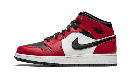 Air Jordan 1 Mid GS "Chicago Black Toe" 554725 069