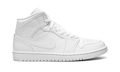 Air Jordan 1 Mid "Triple White" 554724 136