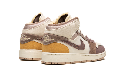 Air Jordan 1 Mid SE Craft GS "Inside Out - Taupe Haze" DZ4466 102