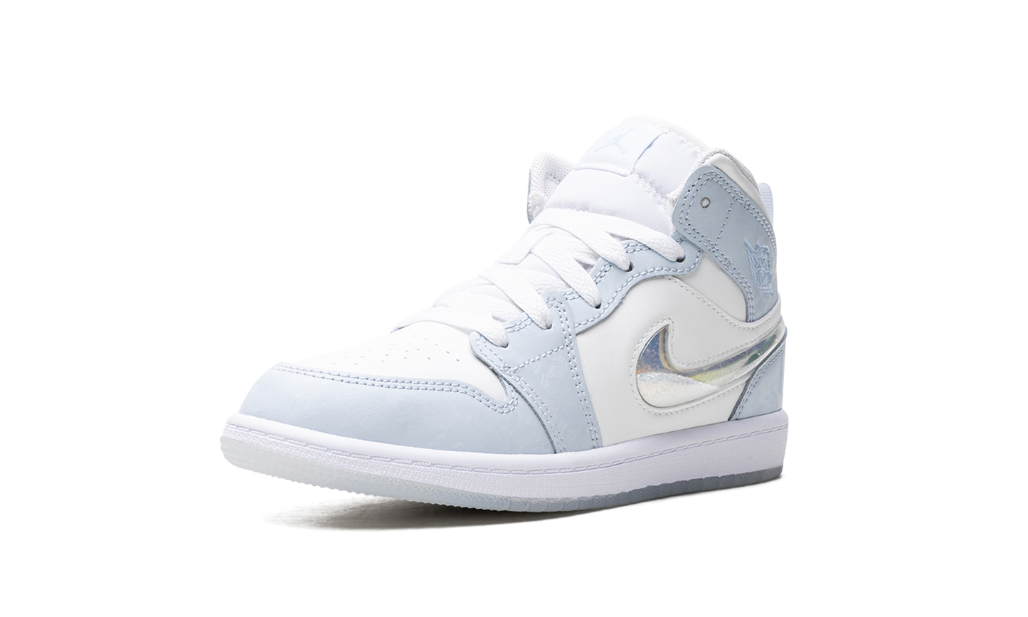 Air Jordan 1 Mid PS "Glitter Swoosh" FQ9118 400