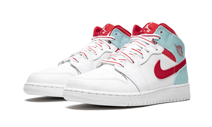 Air Jordan 1 Mid GS "Topaz Mist" 555112 104