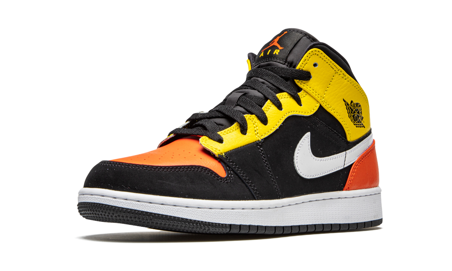 Air Jordan 1 MID SE GS "Amarillo Team Orange" BQ6931 087